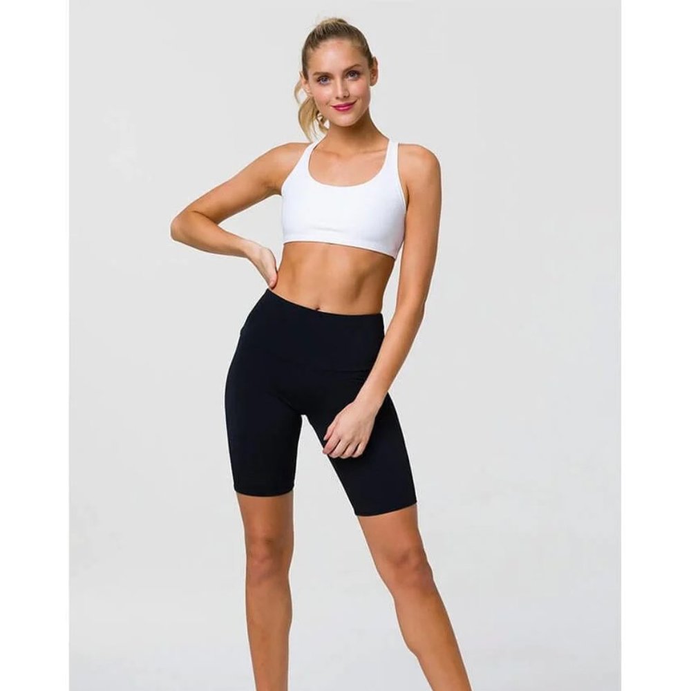 J.Crew SculptStretch High-rise Ribbed Bike Short